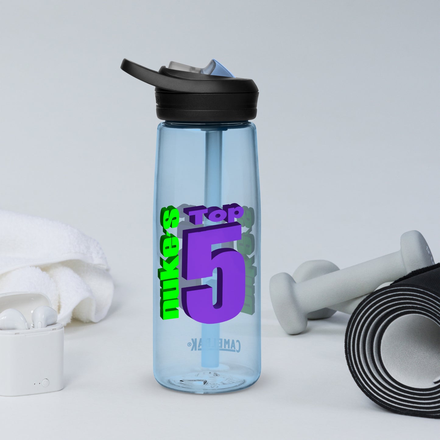 Nuke's Top 5 Water Bottle