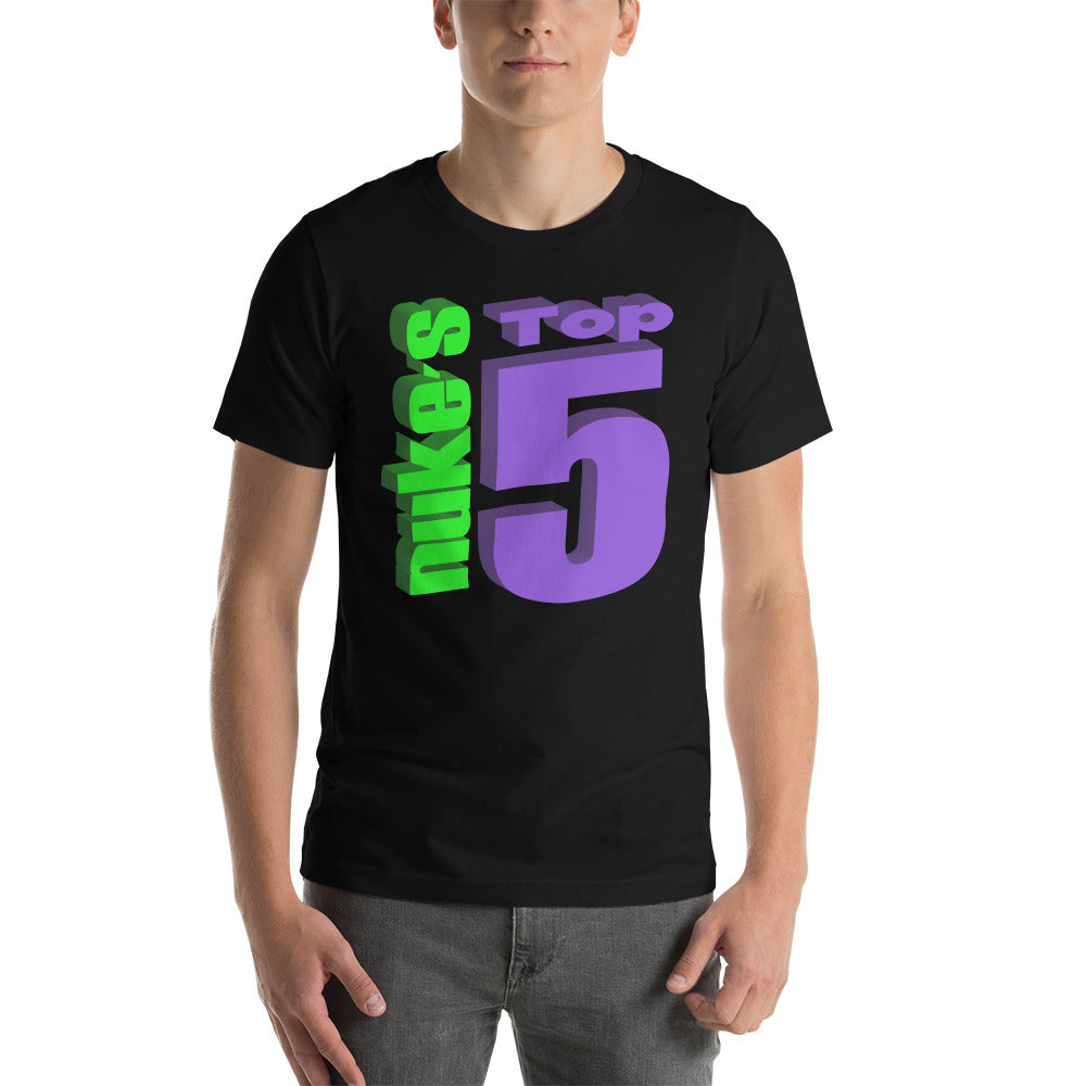 Nuke's Top 5 Did You See It? T-Shirt TWO SIDED