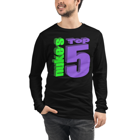 Nuke's Top 5 Long Sleeve Tee