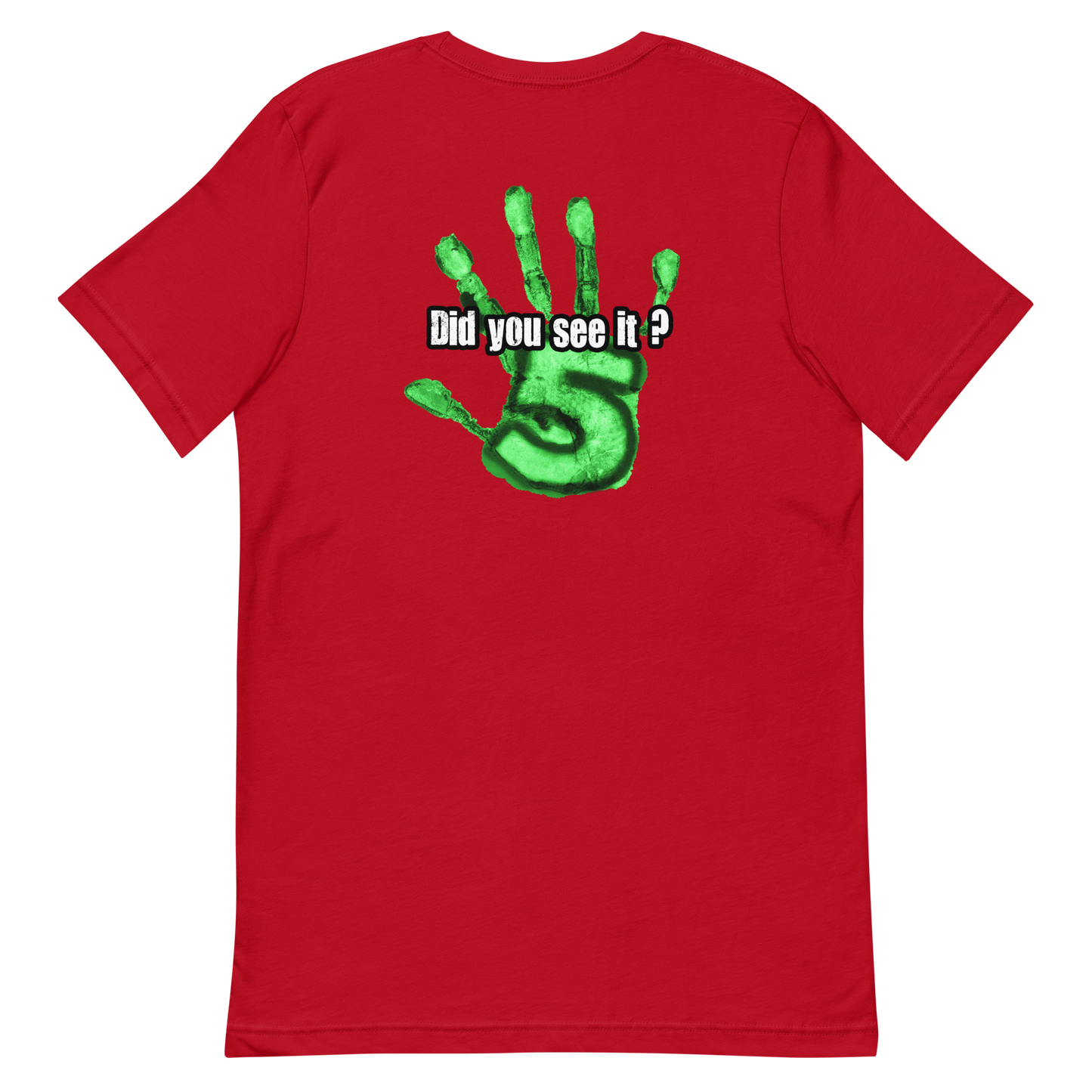 Nuke's Top 5 Did You See It? Hand T-Shirt TWO SIDED
